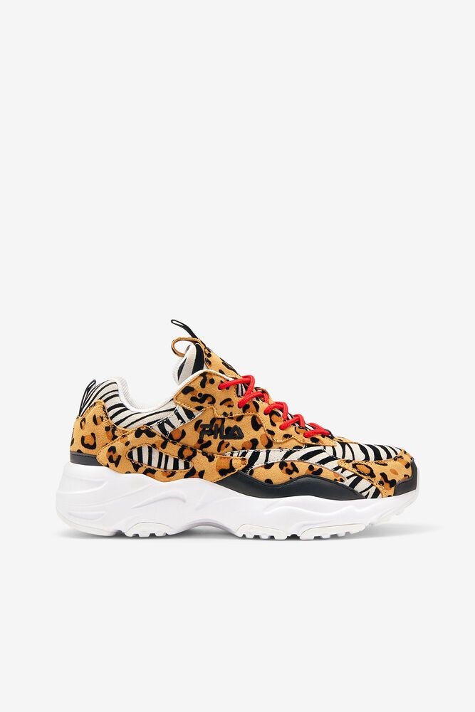 Fila Ray Tracer Animal Trainers Leopard - Womens - 24108GCNQ